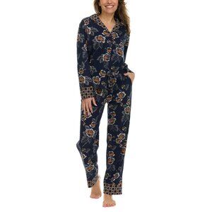Vera Bradley Women's Notch Collar PJ Set